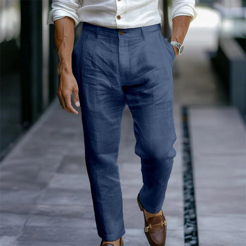 Men's Linen Trousers