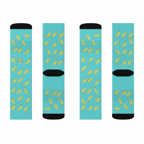 Banana Socks Spot the Odd Out One Fun Novelty Socks