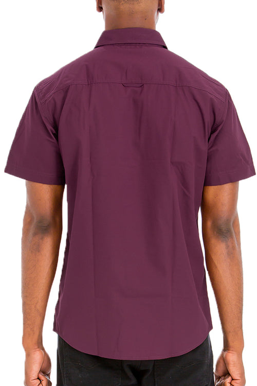 TWO POCKET BUTTON DOWN SHIRT M3555